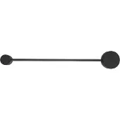 Euluna Vegglampe Orbit I 40, svart, 1 lyskilde