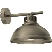 Luminex Vegglampe Sven, titan-gullfarget, Ø 21 cm, stål