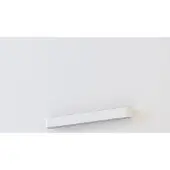 Nowodvorski Lighting Vegglampe Soft, bredde 60 cm, hvit, aluminium, G13