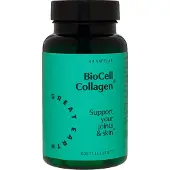 Great Earth BioCell Collagen II+Hyaluronsyra, 60 kapsler
