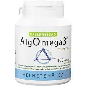 Helhetshälsa AlgOmega3 Kallpressad 100 kapsler