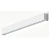 Euluna Vegglampe Straight S, 62 cm, hvit