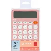 Deli kontorkalkulator M124 rosa