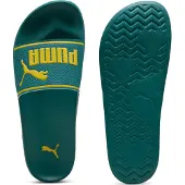 Puma Leadcat 2.0 Sandals, Shoes, Emerald Ice/Dazzling Yellow, 38