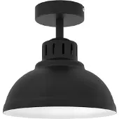 Luminex Sven taklampe, 1 lyskilde, svart, stål, E27