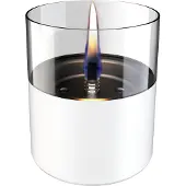 Tenderflame Lilly 10 White Glass