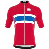 Bioracer Icon Classic Norwegian Cycling Kort Ermet Trøye