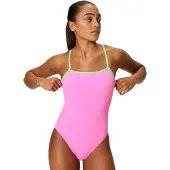 Speedo Female Solid Tri Back Badetøy