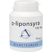 Helhetshälsa Alfa-Liponsyre 100 mg 90 kapsler