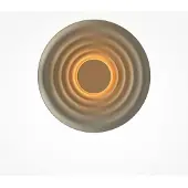 Maytoni LED-vegglampe Nami, grønn-beige, Ø 40 cm, aluminium
