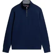 Superdry Core Pique Henley Halv Glidelås Genser