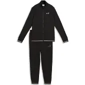 Puma Metallic Full-Zip Tracksuit Women, Clothing, Black, S