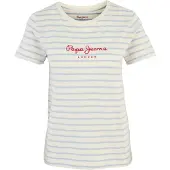 Pepe Jeans Mae Striped Kortarmet T-skjorte