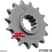 JT Sprockets 530 Jtf295.15 Steel Fremre Tannhjul