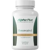 Alpha Plus Resveratrol, 60 kapsler