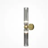 Maytoni vegglampe Antic, gull/svart, høyde 43,5 cm