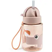 Done by Deer drikkeflaske med sugerør 280 ml - Playground - Pudder