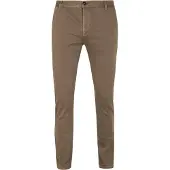 Alberto Rob Stretch Chino Beige Størrelse W 33