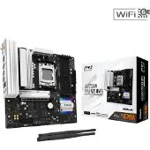 Asrock A620AM PRO RS WIFI - Hovedkort - micro ATX - Socket AM5 - AMD A620A Chipset - USB 3.2 Gen 1, USB-C 3.2 Gen 1 - 2.5 Gigabit LAN, Wi-Fi 6E, Bl...