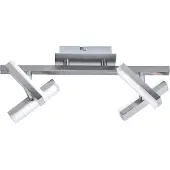 JUST LIGHT Rico - LED-taklampe med dreibare lamper