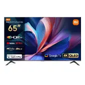 Xiaomi A Pro 2026 - 65 Diagonalklasse LED-bakgrunnsbelyst LCD TV - QLED - Smart TV - Google TV - 4K UHD (2160p) 3840 x 2160 - HDR - Quantum Dot - mørk grå