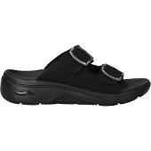 SKECHERS dameslippers – Svart - Sandaler