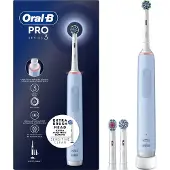 Oral-B Pro3 Electric Toothbrush + 2 Refill - Vapor Blue