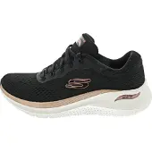 SKECHERS lett damesneaker - Sort - Sko
