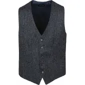 Suitable dressvest i marineblå Blå Mørkeblå Størrelse