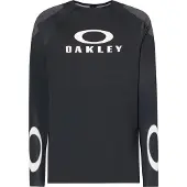 Oakley Seeker Edge LS sykkelgenser - blackout str. L