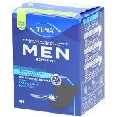 Tena 07322540770377, Inkontinensinnlegg, Mann, 14 stykker