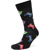 Happy socks Sokker Kontroller Svart Flerfarget Størrelse