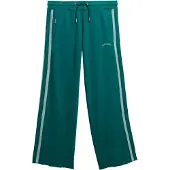 Superdry for woman. W7011265A Essential Logo Straight Green Jogger Pants (L), Casual, Cotton