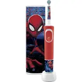 Oral-B D100 Spiderman Elektrisk Tannbørste Med Etui