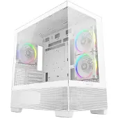 DeepCool CG380 3F - Kabinett - Minitower - Hvit