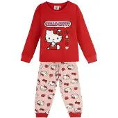 Hello Kitty Pyjamas Med Lange Ermer