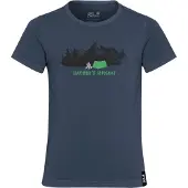 Jack Wolfskin Hiking Graphic Kortarmet T-skjorte