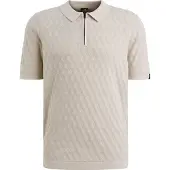 Vanguard Knitted Poogenser Haf-Zip Ecru Off-white Beige Størrese