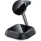 Acefast E16 LED 3-in-1 wireless charger (black)