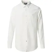Salsa Jeans Cotton Linnen Regular Fit Skjorte Med Lange Ermer