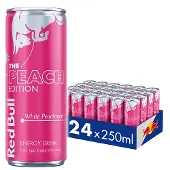 Red Bull 24 x Energidryck, 250 ml, White Peach