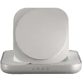 ZENS Nightstand Charger - Trådløst ladestativ - magnetisk + AC-strømadapter - 15 watt - hvit