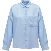 Salsa Jeans 21012085 Linen Skjorte Med Lange Ermer