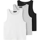 Name it 3-pakning Tanktop