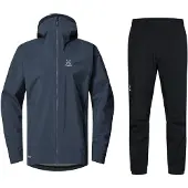 Haglöfs Korp Proof/Proof II Regndress Herre Tarn Blue/True Black