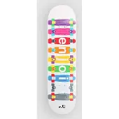Enjoi Big Box Plastic Spectrum R7 8.25" Skateboard Deck oransj