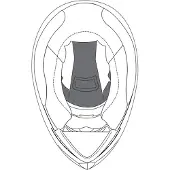 AGV K-3 Sv Innerforing