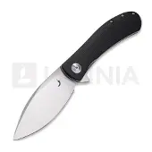 Trollsky Knives Mandu XL14C28N foldekniv, Black G-10, Satin