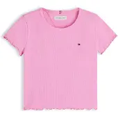 Tommy Hilfiger Essential Rib Kortarmet T-skjorte