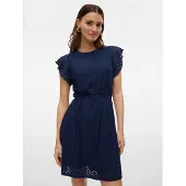 Vero Moda Tassa Frill Ermeløs Kort Kjole